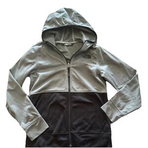 Under Armour Youth Full-Zip Hooded Jacket Gray Black YXL